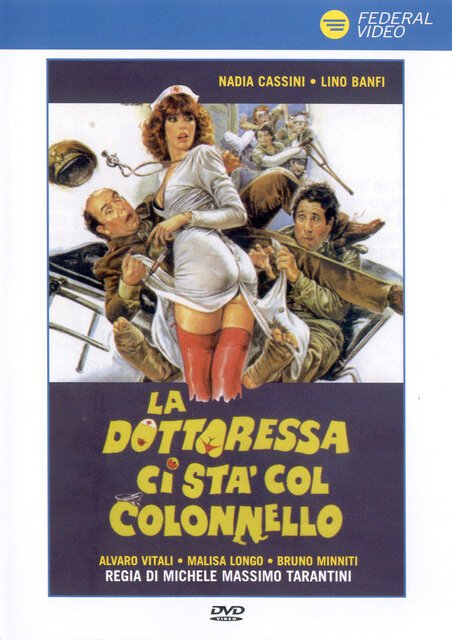 Обложка (Постер) Докторша и полковник / La dottoressa ci sta col colonnello (1980) SATRip