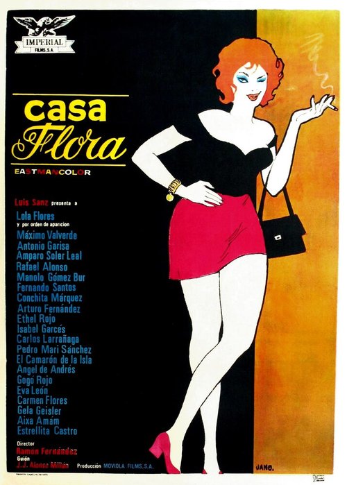 Обложка (Постер) Дом Флоры / Casa Flora (1973) SATRip Обложка (Постер) Дом Флоры / Casa Flora (1973) SATRip