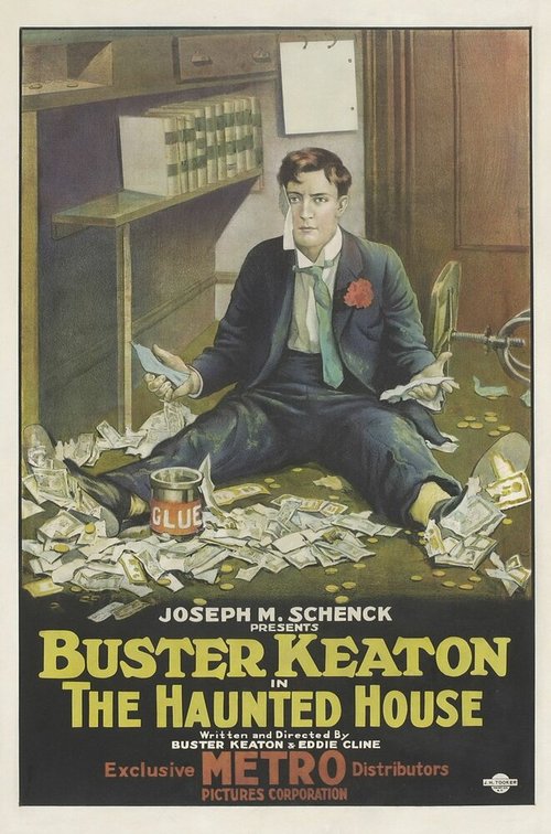 Обложка (Постер) Дом с привидениями / The Haunted House (1921) SATRip Обложка (Постер) Дом с привидениями / The Haunted House (1921) SATRip