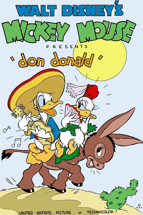 Обложка (Постер) Дон Дональд / Don Donald (1937) Обложка (Постер) Дон Дональд / Don Donald (1937)