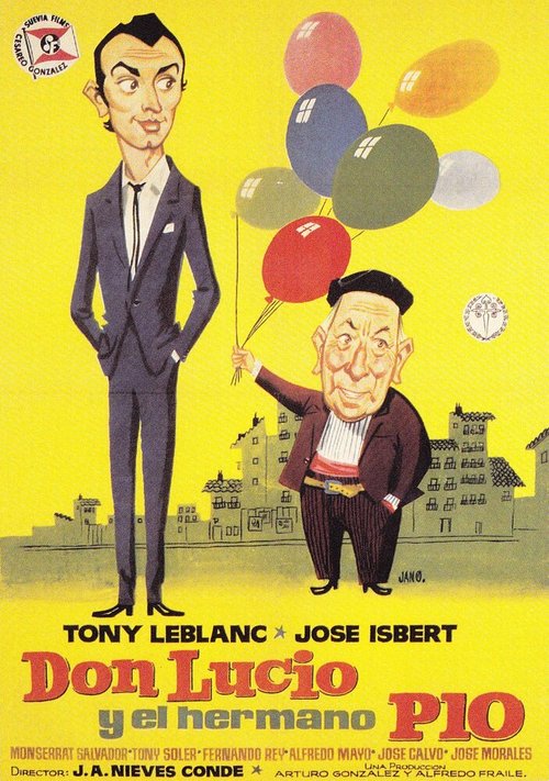 Обложка (Постер) Don Lucio y el hermano Pío (1960) SATRip Обложка (Постер) Don Lucio y el hermano Pío (1960) SATRip