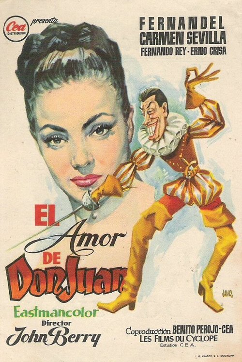 Обложка (Постер) Дон Жуан / Don Juan (1956) SATRip