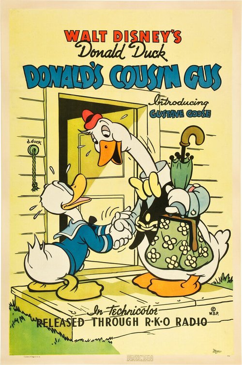 Обложка (Постер) Дональд и кузен Гас / Donald's Cousin Gus (1939) Обложка (Постер) Дональд и кузен Гас / Donald's Cousin Gus (1939)