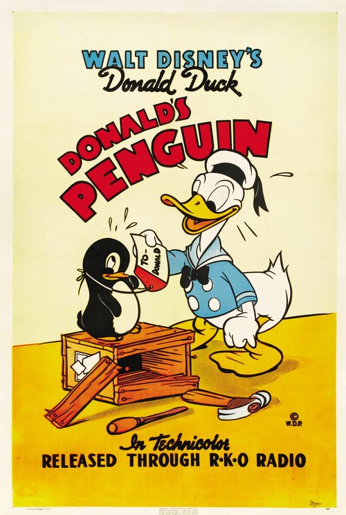 Обложка (Постер) Дональд и пингвин / Donald's Penguin (1939) Обложка (Постер) Дональд и пингвин / Donald's Penguin (1939)
