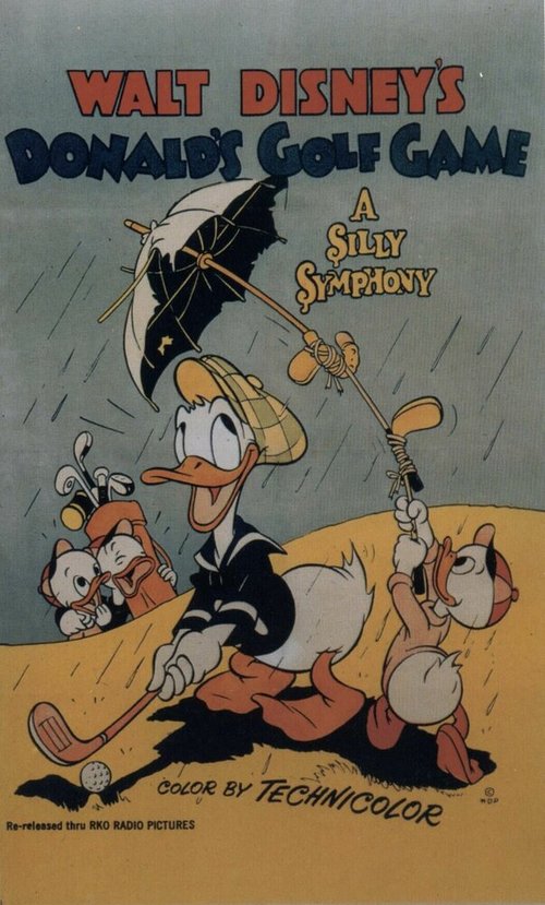 Обложка (Постер) Дональд играет в гольф / Donald's Golf Game (1938) Обложка (Постер) Дональд играет в гольф / Donald's Golf Game (1938)