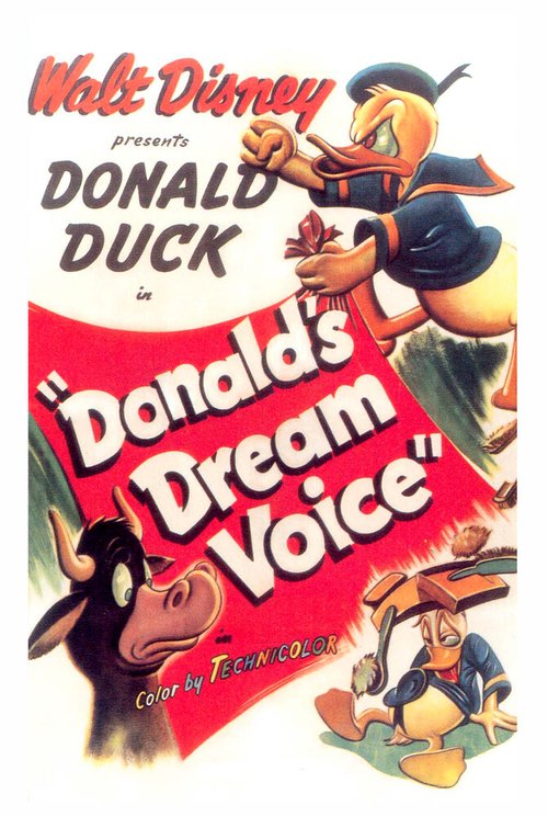 Обложка (Постер) Donald's Dream Voice (1948) Обложка (Постер) Donald's Dream Voice (1948)