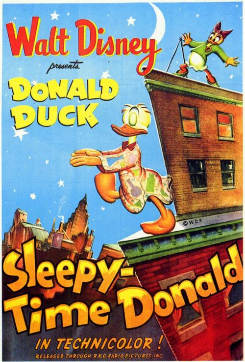 Обложка (Постер) Дональд во сне / Sleepy Time Donald (1947) Обложка (Постер) Дональд во сне / Sleepy Time Donald (1947)