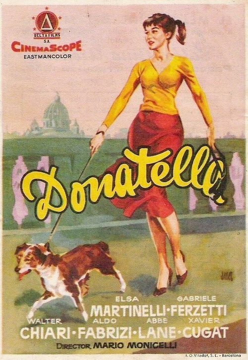 Обложка (Постер) Донателла / Donatella (1956) SATRip Обложка (Постер) Донателла / Donatella (1956) SATRip