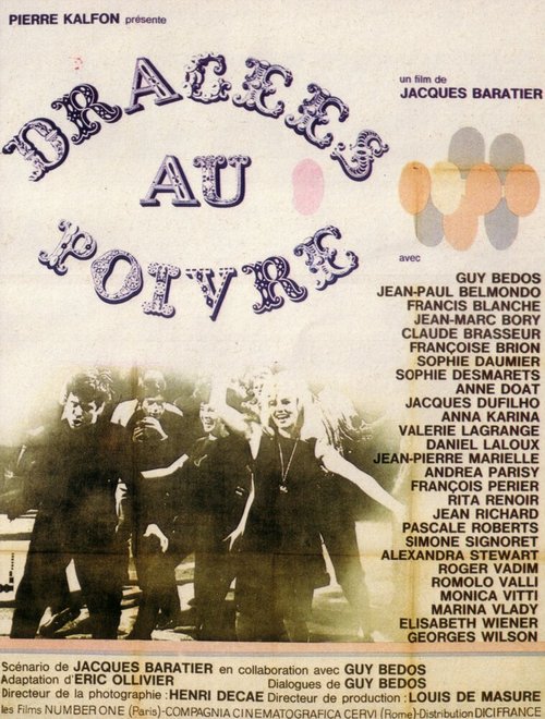Обложка (Постер) Драже с перцем / Dragées au poivre (1963) SATRip