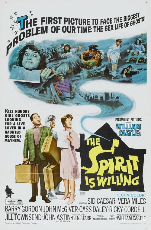 Обложка (Постер) Дух желает / The Spirit Is Willing (1967) SATRip Обложка (Постер) Дух желает / The Spirit Is Willing (1967) SATRip