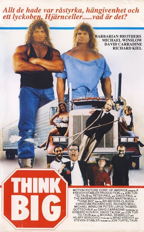 Обложка (Постер) Думай по-крупному / Think Big (1989) SATRip
