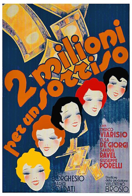 Обложка (Постер) Два миллиона за улыбку / Due milioni per un sorriso (1939) SATRip Обложка (Постер) Два миллиона за улыбку / Due milioni per un sorriso (1939) SATRip