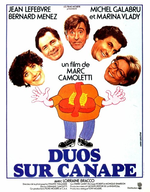 Обложка (Постер) Две пары на одном диване / Duos sur canapé (1979) SATRip