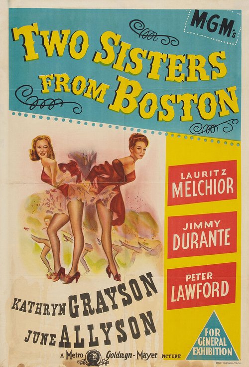Обложка (Постер) Две сестры из Бостона / Two Sisters from Boston (1946) SATRip Обложка (Постер) Две сестры из Бостона / Two Sisters from Boston (1946) SATRip
