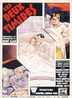 Обложка (Постер) Двое робких / Les deux timides (1928) SATRip