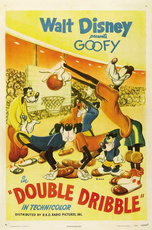 Обложка (Постер) Двойное ведение / Double Dribble (1946) Обложка (Постер) Двойное ведение / Double Dribble (1946)