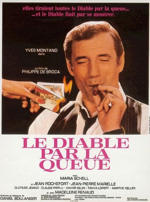 Обложка (Постер) Дьявола за хвост / Le diable par la queue (1969) SATRip