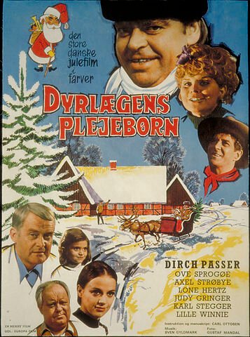 Обложка (Постер) Dyrlægens plejebørn (1968) SATRip