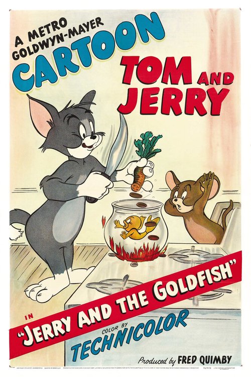 Обложка (Постер) Джерри и золотая рыбка / Jerry and the Goldfish (1951) Обложка (Постер) Джерри и золотая рыбка / Jerry and the Goldfish (1951)