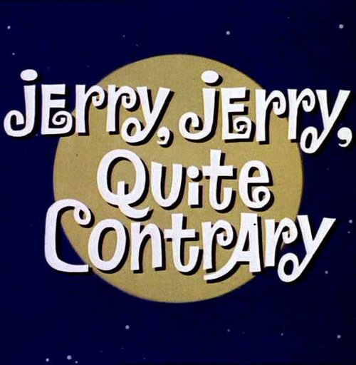 Обложка (Постер) Джерри-лунатик / Jerry, Jerry, Quite Contrary (1966) 