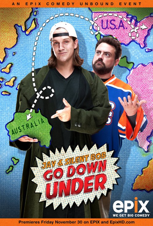 Обложка (Постер) Джей и Молчаливый Боб едут в Австралию / Jay and Silent Bob Go Down Under (2012) HDRip Обложка (Постер) Джей и Молчаливый Боб едут в Австралию / Jay and Silent Bob Go Down Under (2012) HDRip
