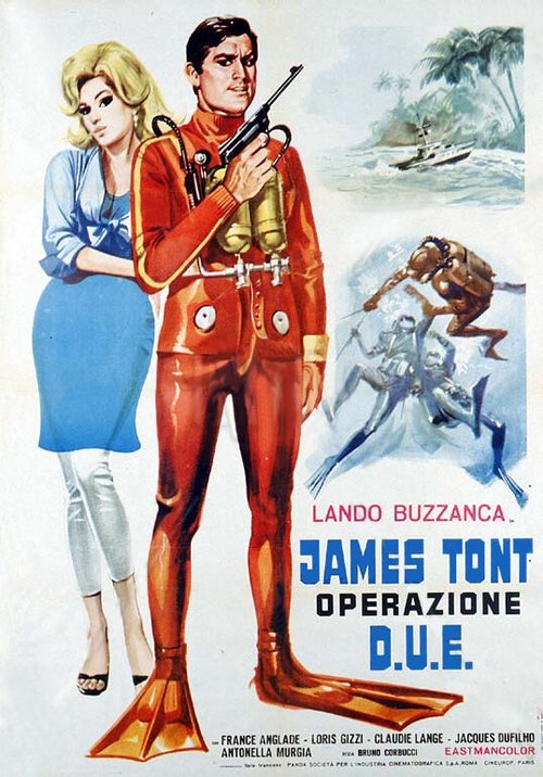 Обложка (Постер) Джеймс Тонт: Операция Д.В.А. / James Tont operazione D.U.E. (1966) SATRip Обложка (Постер) Джеймс Тонт: Операция Д.В.А. / James Tont operazione D.U.E. (1966) SATRip