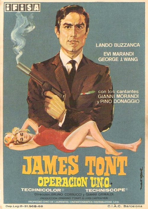 Обложка (Постер) Джеймс Тонт: Операция Р.А.З. / James Tont operazione U.N.O. (1965) SATRip Обложка (Постер) Джеймс Тонт: Операция Р.А.З. / James Tont operazione U.N.O. (1965) SATRip