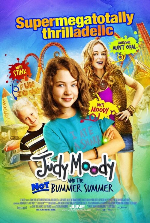 Обложка (Постер) Джоди Моди и нескучное лето / Judy Moody and the Not Bummer Summer (2011) HDRip Обложка (Постер) Джоди Моди и нескучное лето / Judy Moody and the Not Bummer Summer (2011) HDRip