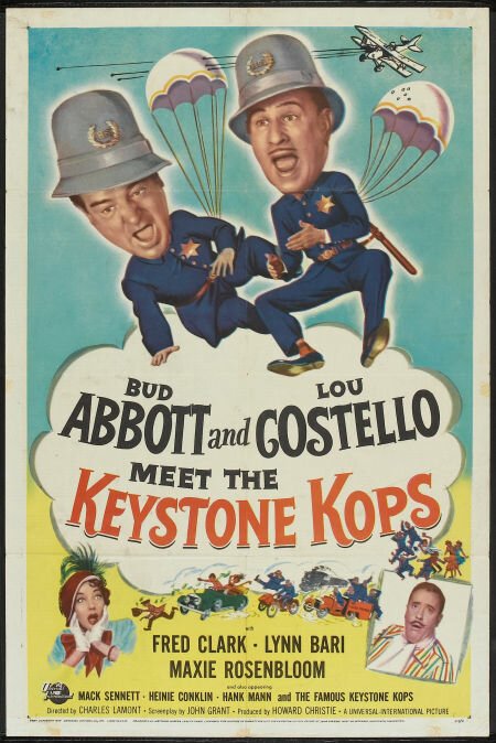 Обложка (Постер) Эбботт и Костелло встречают полицейских из Кистоуна / Abbott and Costello Meet the Keystone Kops (1955) SATRip Обложка (Постер) Эбботт и Костелло встречают полицейских из Кистоуна / Abbott and Costello Meet the Keystone Kops (1955) SATRip