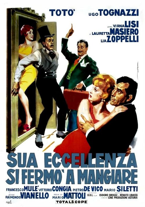 Обложка (Постер) Его Светлость прекращает жрать / Sua Eccellenza si fermò a mangiare (1961) SATRip Обложка (Постер) Его Светлость прекращает жрать / Sua Eccellenza si fermò a mangiare (1961) SATRip