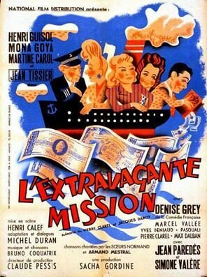 Обложка (Постер) Экстравагантная миссия / L'extravagante mission (1945) SATRip Обложка (Постер) Экстравагантная миссия / L'extravagante mission (1945) SATRip