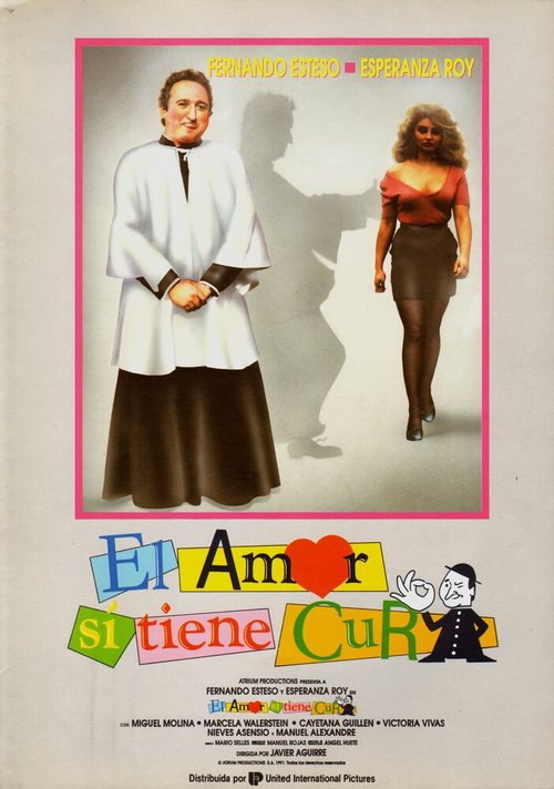 Обложка (Постер) El amor sí tiene cura (1991) HDRip Обложка (Постер) El amor sí tiene cura (1991) HDRip