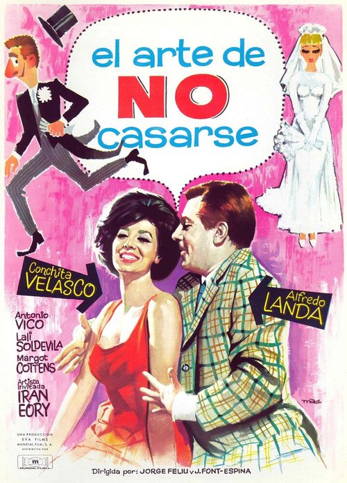 Обложка (Постер) El arte de no casarse (1966) SATRip Обложка (Постер) El arte de no casarse (1966) SATRip