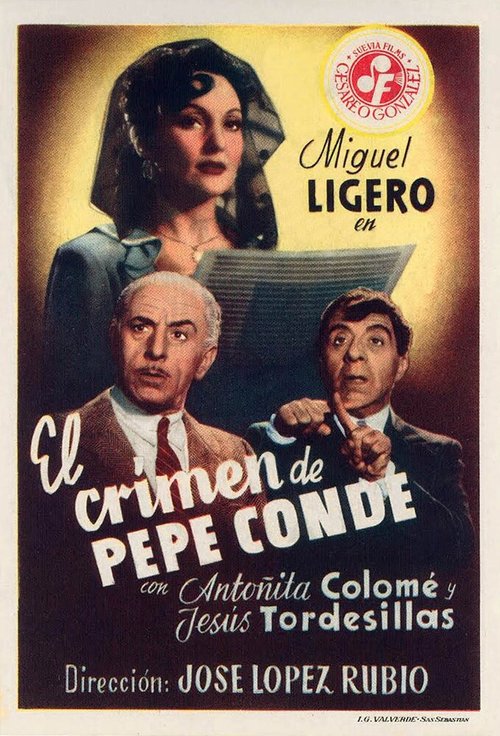 Обложка (Постер) El crimen de Pepe Conde (1946) SATRip Обложка (Постер) El crimen de Pepe Conde (1946) SATRip