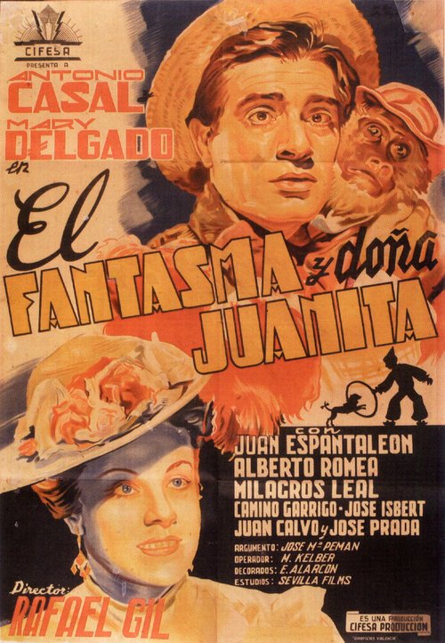 Обложка (Постер) El fantasma y Dª Juanita (1945) SATRip Обложка (Постер) El fantasma y Dª Juanita (1945) SATRip
