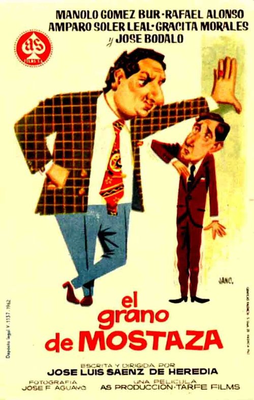 Обложка (Постер) El grano de mostaza (1962) SATRip Обложка (Постер) El grano de mostaza (1962) SATRip