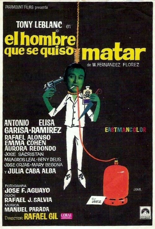 Обложка (Постер) El hombre que se quiso matar (1970) SATRip Обложка (Постер) El hombre que se quiso matar (1970) SATRip