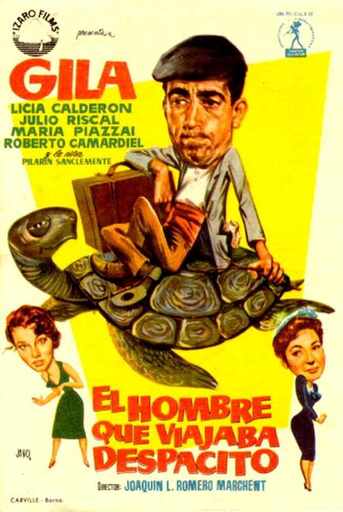 Обложка (Постер) El hombre que viajaba despacito (1957) SATRip Обложка (Постер) El hombre que viajaba despacito (1957) SATRip