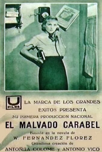 Обложка (Постер) El malvado Carabel (1935) Обложка (Постер) El malvado Carabel (1935)