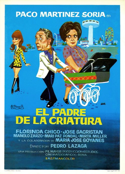 Обложка (Постер) El padre de la criatura (1972) SATRip Обложка (Постер) El padre de la criatura (1972) SATRip