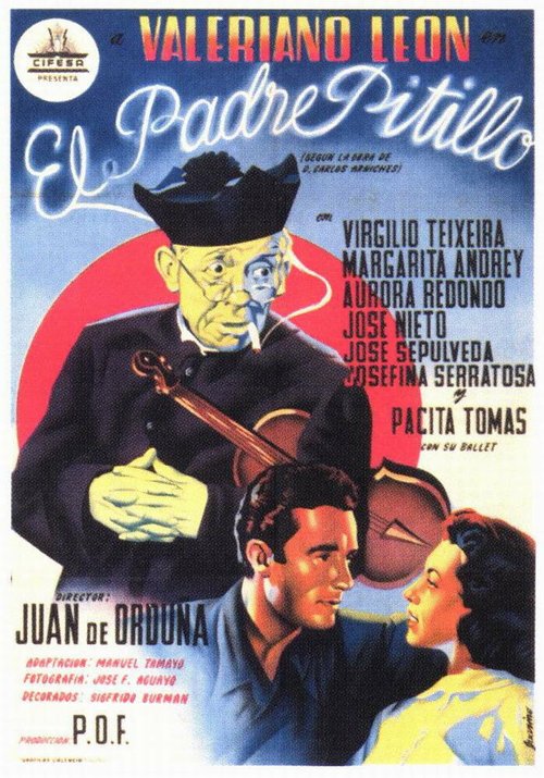 Обложка (Постер) El padre Pitillo (1955) SATRip Обложка (Постер) El padre Pitillo (1955) SATRip