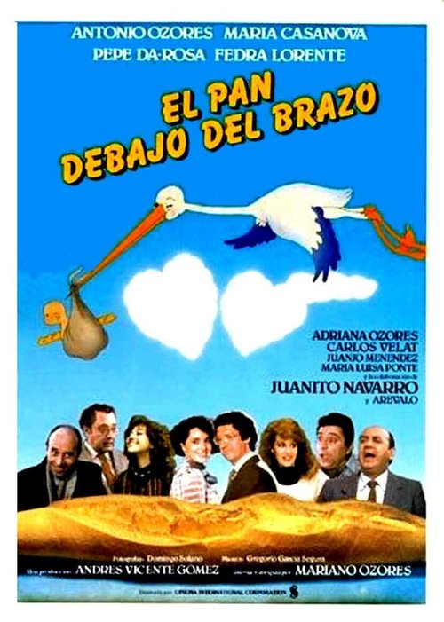 Обложка (Постер) El pan debajo del brazo (1984) Обложка (Постер) El pan debajo del brazo (1984)