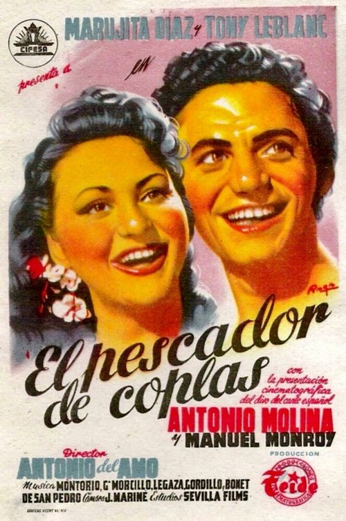 Обложка (Постер) El pescador de coplas (1954) SATRip Обложка (Постер) El pescador de coplas (1954) SATRip