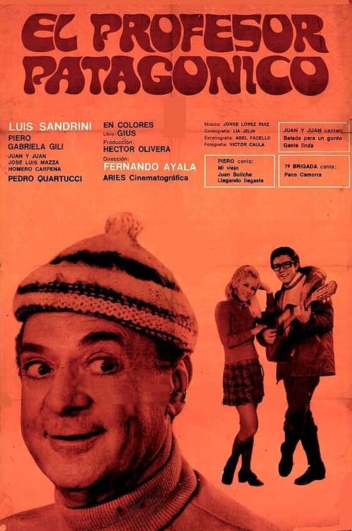 Обложка (Постер) El profesor patagónico (1970) SATRip Обложка (Постер) El profesor patagónico (1970) SATRip