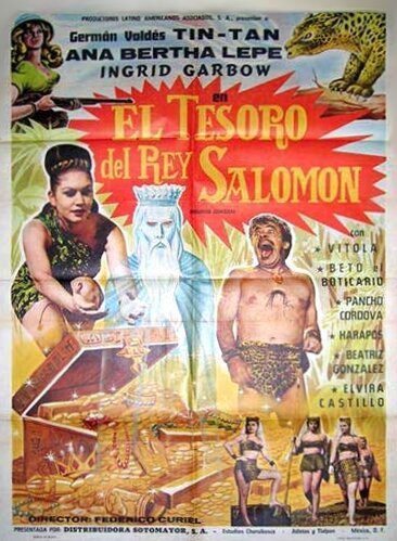 Обложка (Постер) El tesoro del rey Salomón (1963) SATRip Обложка (Постер) El tesoro del rey Salomón (1963) SATRip