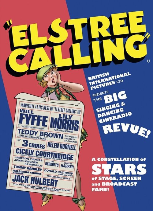 Обложка (Постер) «Элстри» приглашает / Elstree Calling (1930) SATRip Обложка (Постер) «Элстри» приглашает / Elstree Calling (1930) SATRip