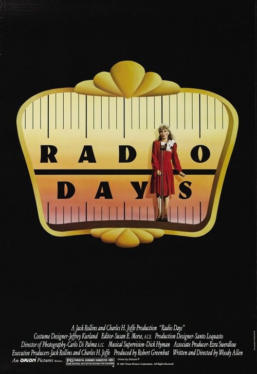 Обложка (Постер) Эпоха радио / Radio Days (1987) SATRip