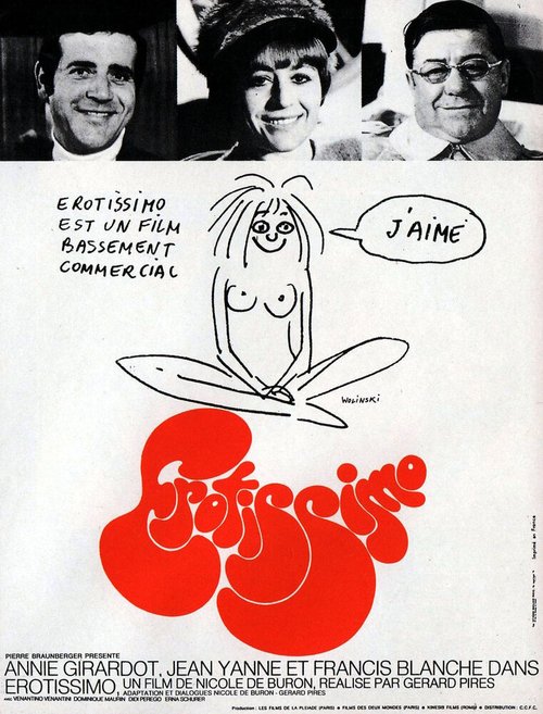 Обложка (Постер) Эротиссимо / Erotissimo (1969) SATRip