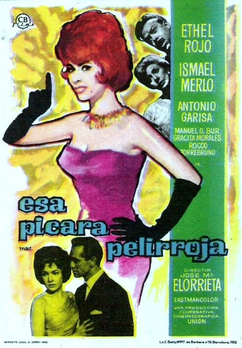 Обложка (Постер) Esa pícara pelirroja (1963) SATRip Обложка (Постер) Esa pícara pelirroja (1963) SATRip