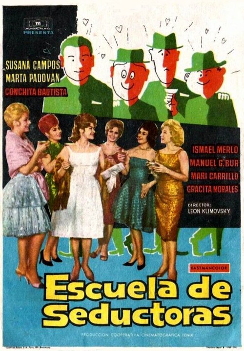 Обложка (Постер) Escuela de seductoras (1962) SATRip